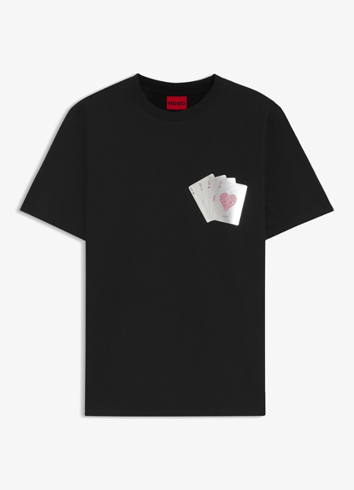 HUGO T-shirt met print
