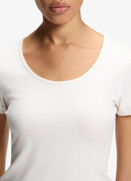 HUGO T-shirt met stretch in 2-pack - detail 4 open pink-691 / roze