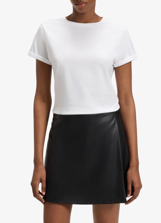 HUGO The Plain Tee T-shirt met ronde hals