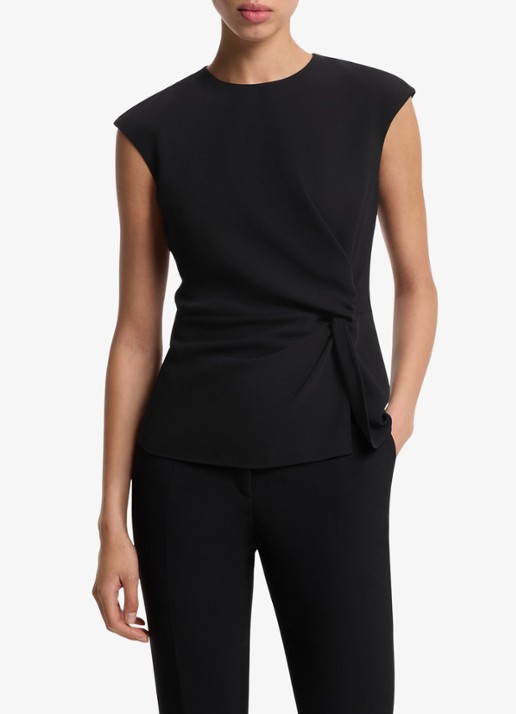 HUGO Top met geknoopt detail