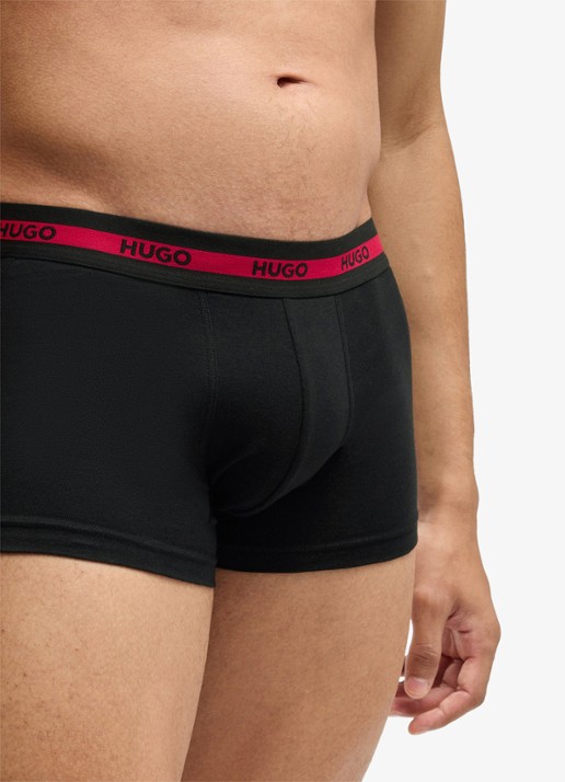 HUGO TRUNK TRIPLET PLANET 1024974 - detail zwart