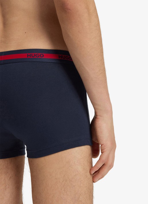HUGO TRUNK TRIPLET PLANET 1024974 - detail 4 donkerblauw