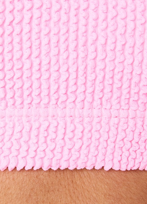 Hunza G Gigi bikiniset met structuur - detail 2 roze
