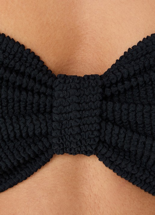 Hunza G Tina bikiniset met structuur - detail 4 zwart