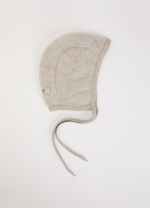 Huttelihut Babymuts van merino wol