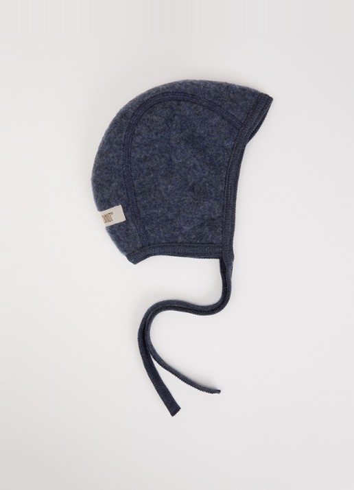 Huttelihut Babymuts van merino wol