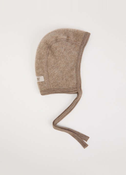 Huttelihut Babymuts van merino wol