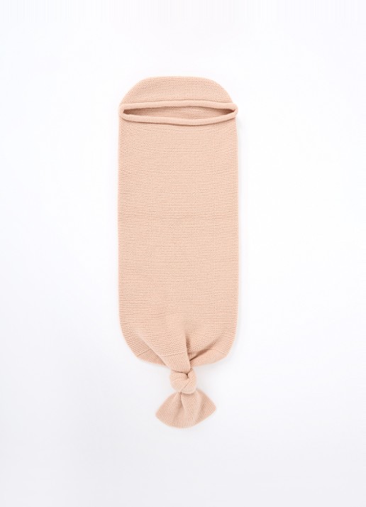 Hvid Cocoon van merino wol