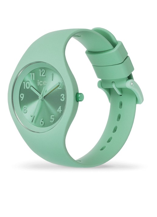 Ice-Watch ICE Colour horloge IW017914 - detail mint