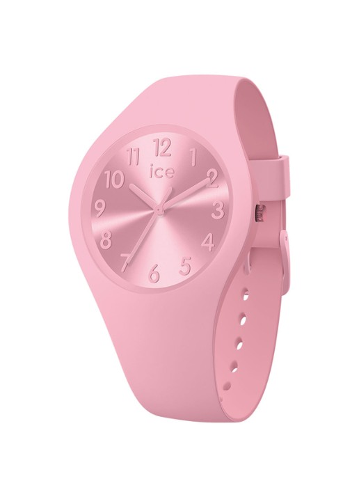 Ice-Watch ICE Colour horloge IW017915 - voorkant roze