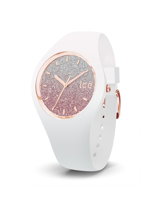 Ice-Watch Ice Lo Horloge IW013427 - voorkant wit
