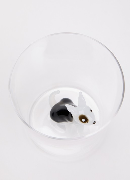 Ichendorf Milano Bull Terrier waterglas 35 cl - voorkant 2 transparant