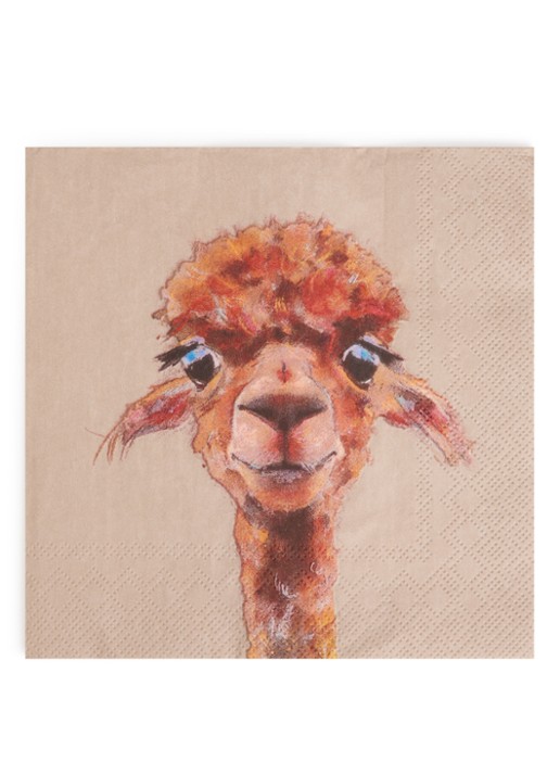 Ihr Ideal Home Alpaca Fernando servetten