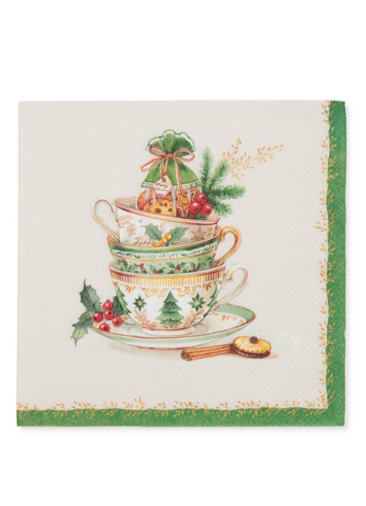 Ihr Ideal Home Festive Tea Time servetten 33 x 33 cm