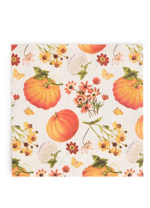 Ihr Ideal Home Floral Pumpkins servetten