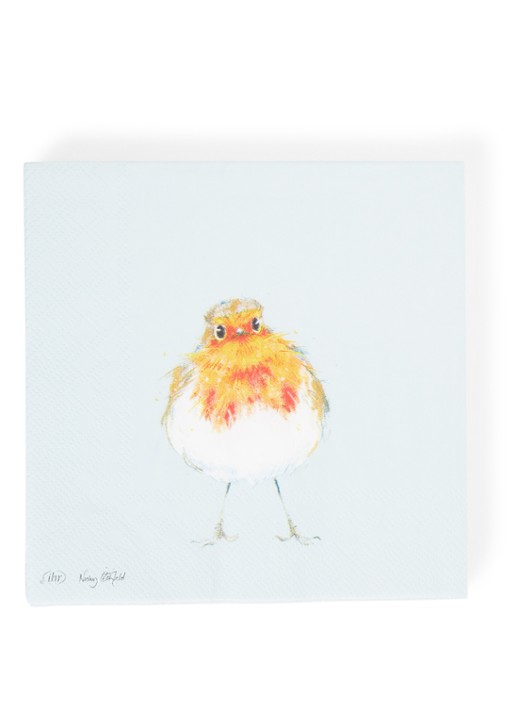 Ihr Ideal Home Robin Chico servet 33 x 33 cm set van 20