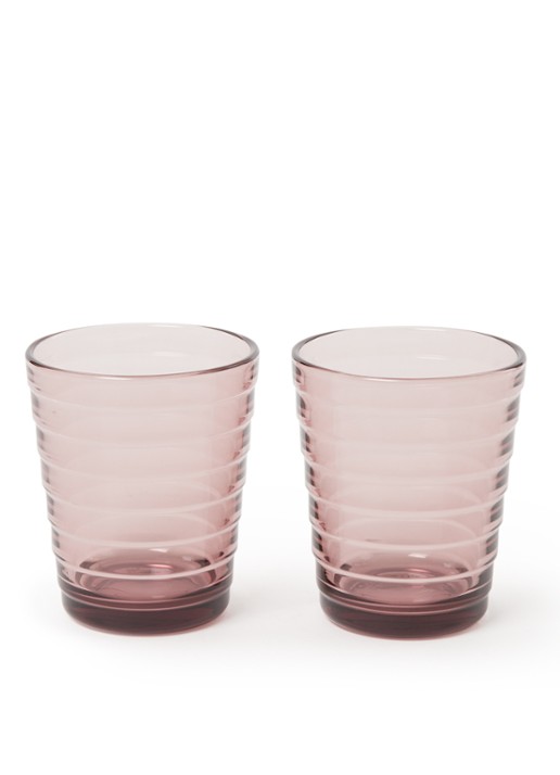 Iittala Aino Aalto drinkglas 22 cl set van 2
