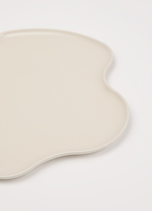 Iittala Alvar Aalto schotel 35 cm - voorkant 2 beige