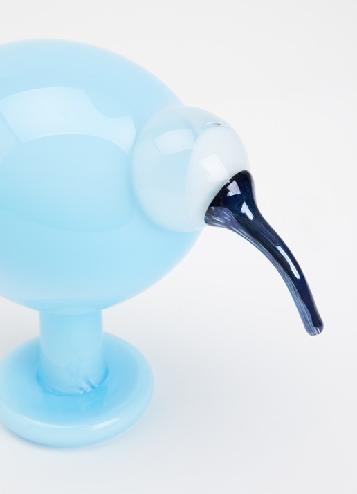 Iittala Birds by Toikka Ibis 16,5 cm - voorkant 2 lichtblauw
