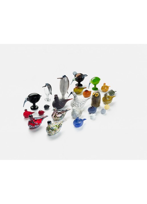 Iittala Birds by Toikka Vredesduif 11 cm - detail transparant