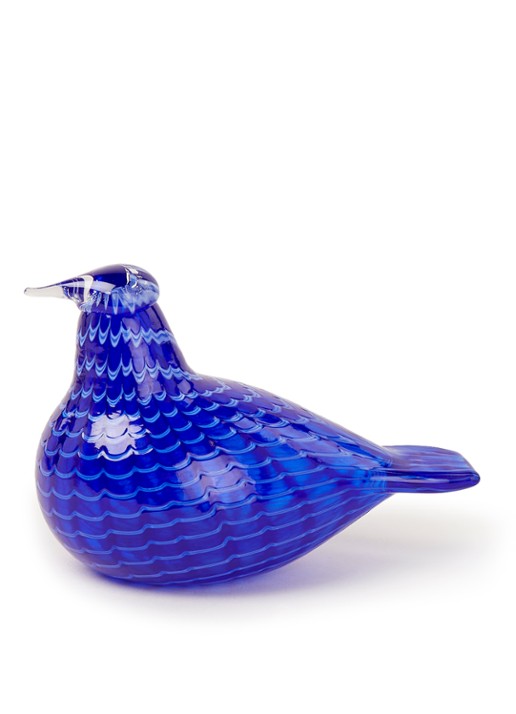 Iittala Blauwveer vogel van glas 14,5 cm