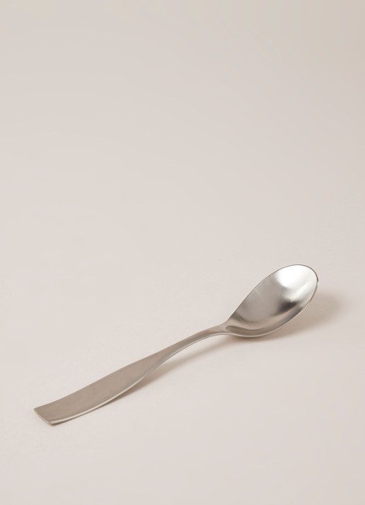 Iittala Dessertlepel - voorkant 2 zilver