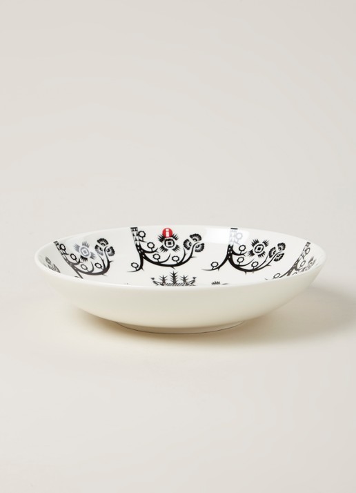 Iittala Diep bord 20 cm - voorkant 2 zwart