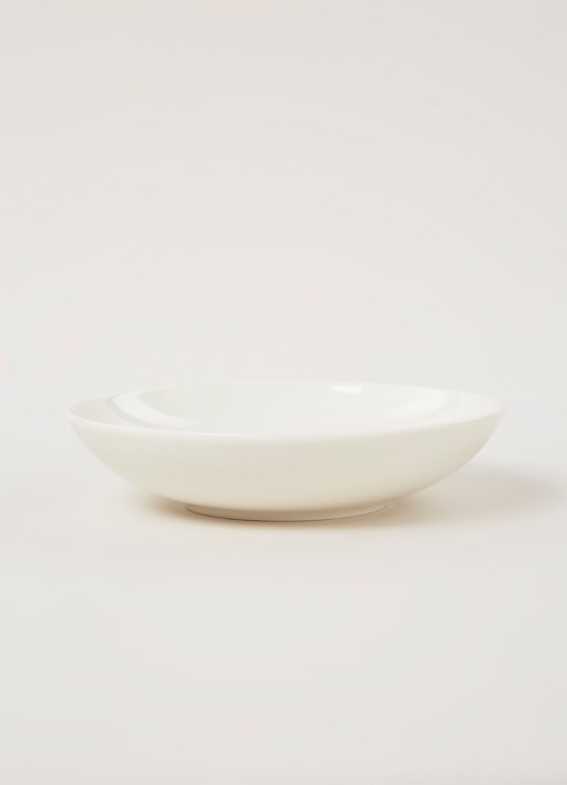 Iittala Diep bord 20 cm - voorkant 2 gebroken wit
