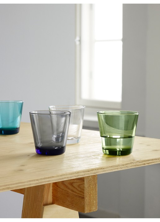 Iittala Drinkglas 21 cl set van 2 - detail groen