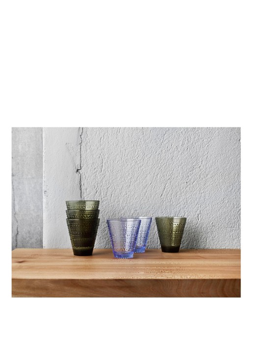 Iittala Drinkglas 30 cl set van 2 - voorkant 2 blauw