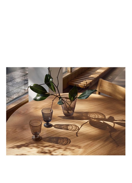 Iittala Glas 26 cl set van 2 - voorkant 2 bruin