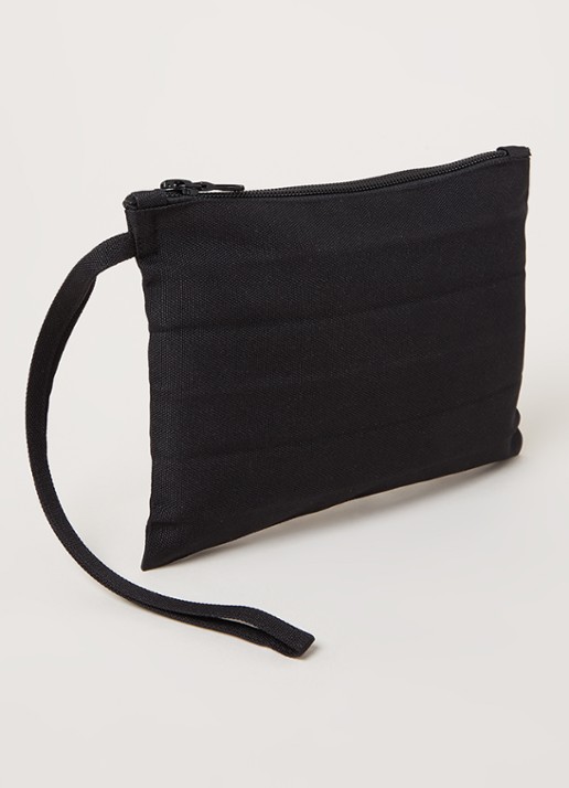 Iittala IXI Issey Miyake clutch met vouwdessin - detail 2 zwart
