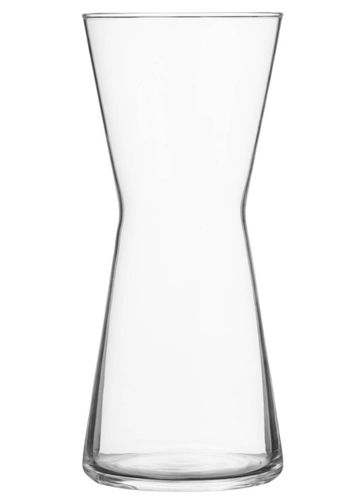 Iittala Kartio vaas 22 cm  - voorkant transparant