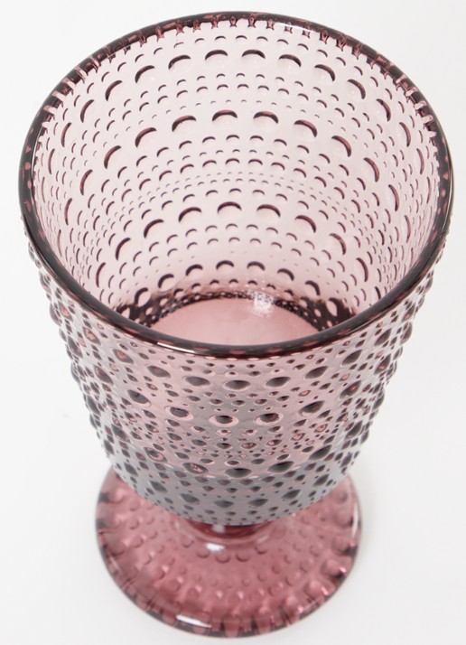 Iittala Kastehelmi glas 26 cl set van 2 - voorkant 2 paars