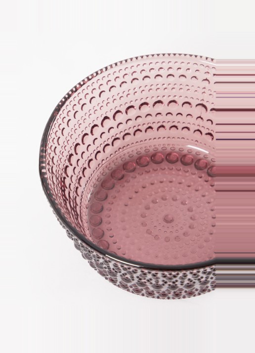 Iittala Kastehelmi kom 11 cm - voorkant 2 paars