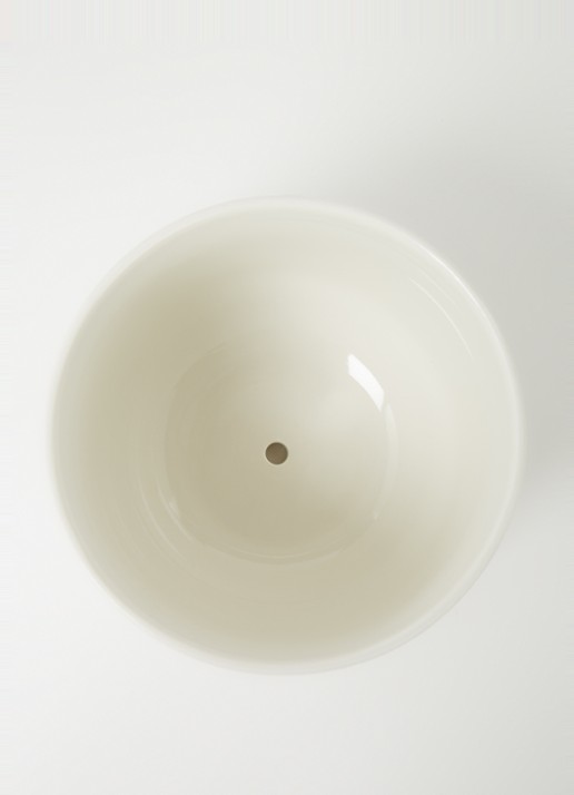 Iittala Nappula bloempot keramiek voor binnen - 13 cm - detail 3 wit