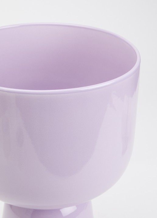 Iittala Nappula bloempot voor binnen Ø24,5 cm - voorkant 2 lila