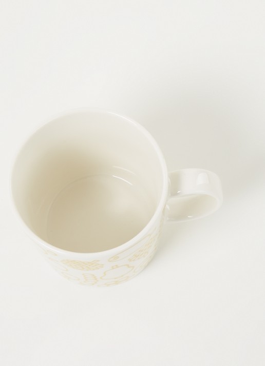 Iittala Oiva Toikka Frutta kopje 30 cl - detail 3 gebroken wit