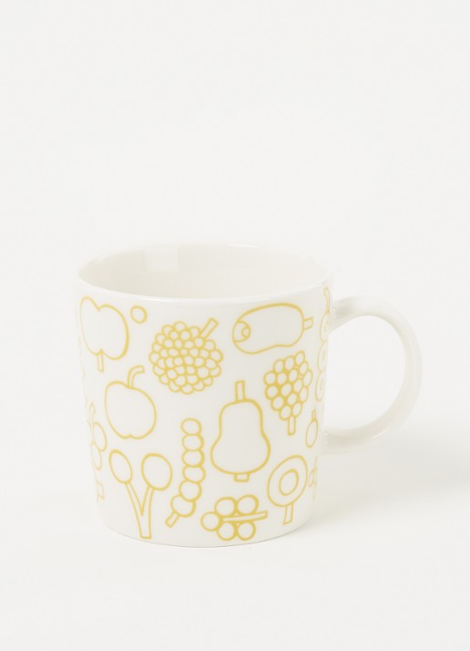 Iittala Oiva Toikka Frutta kopje 30 cl - voorkant 2 gebroken wit