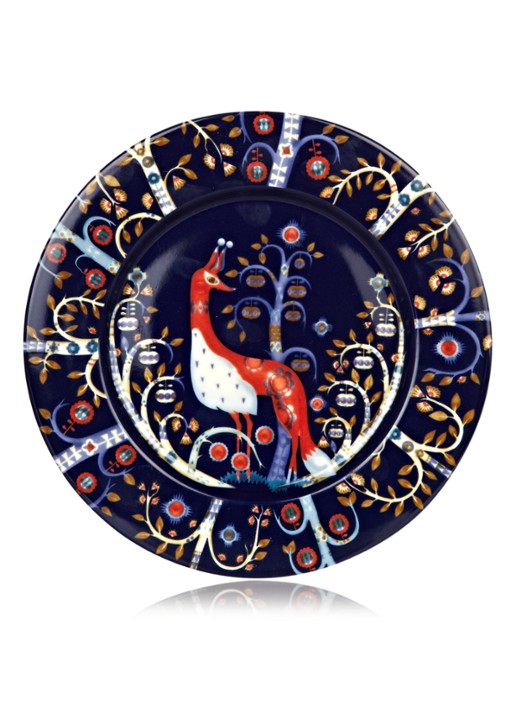 Iittala Ontbijtbord 22 cm - voorkant 2 blauw