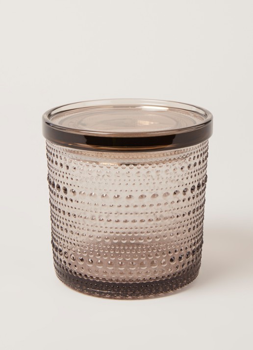 Iittala Opbergpot 12 cm - voorkant 3 bruin