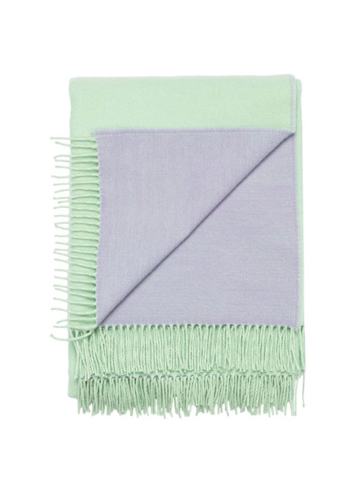 Iittala Play plaid in wolblend 130 x 180 cm - voorkant 2 mint