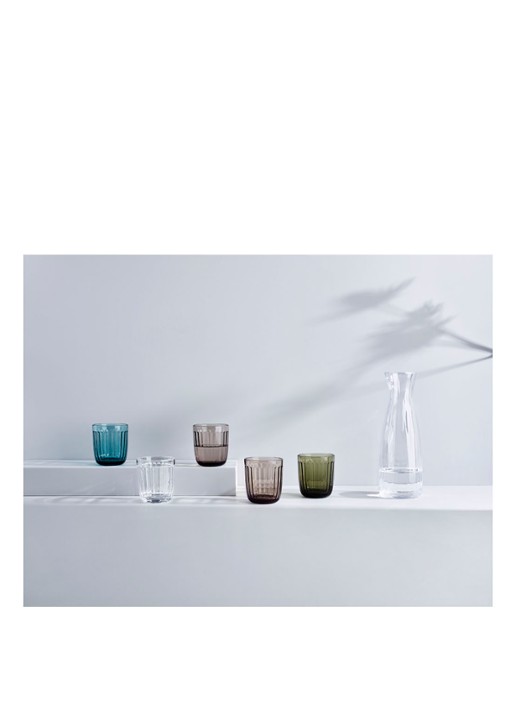 Iittala Raami drinkglas 26 cl set van 2 - voorkant 4 bruin