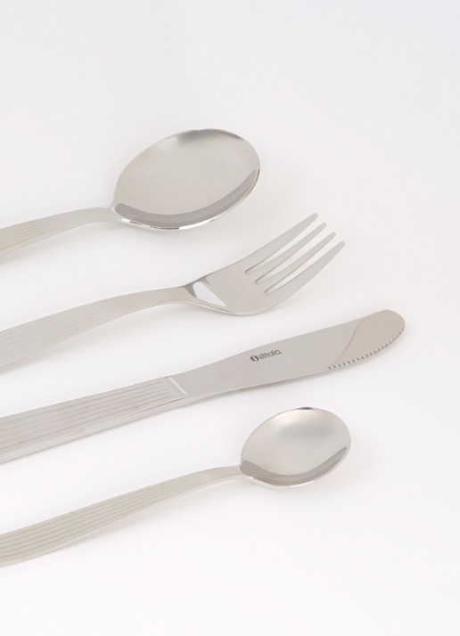 Iittala Scandia bestekset 16-delig - detail 2 zilver