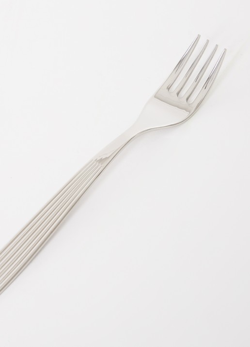 Iittala Scandia dinervork  - voorkant 2 zilver