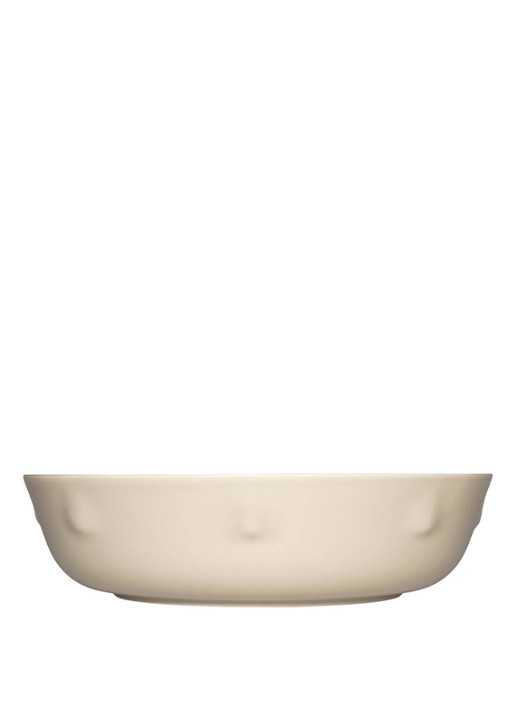 Iittala Solare diep bord 22 cm - achterkant 3 zand