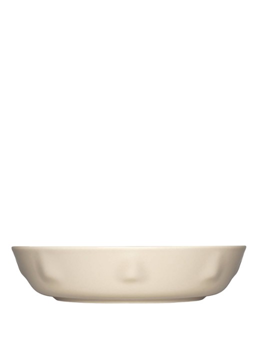 Iittala Solare diep bord 22 cm - voorkant zand