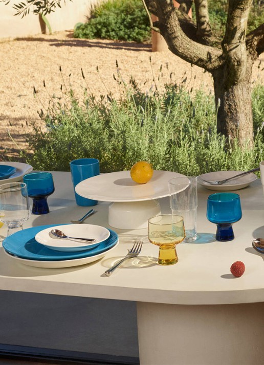 Iittala Solare kopje 30 cl - voorkant 2 blauw