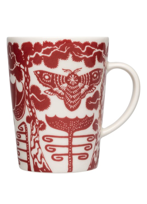 Iittala Taika mok 40 cl in giftbox - achterkant 2 rood