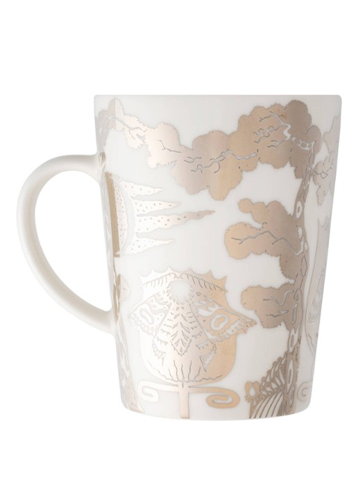 Iittala Taika mok 40 cl in giftbox - achterkant zilver